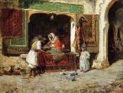 unknow artist Arab or Arabic people and life. Orientalism oil paintings  261 oil